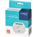 Orno Tuya Smart Wi-Fi+BLE 2-kanavainen seinärele