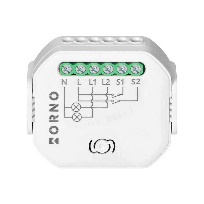 Orno Tuya Smart Wi-Fi+BLE 2 kanalų sieninė relė – 3
