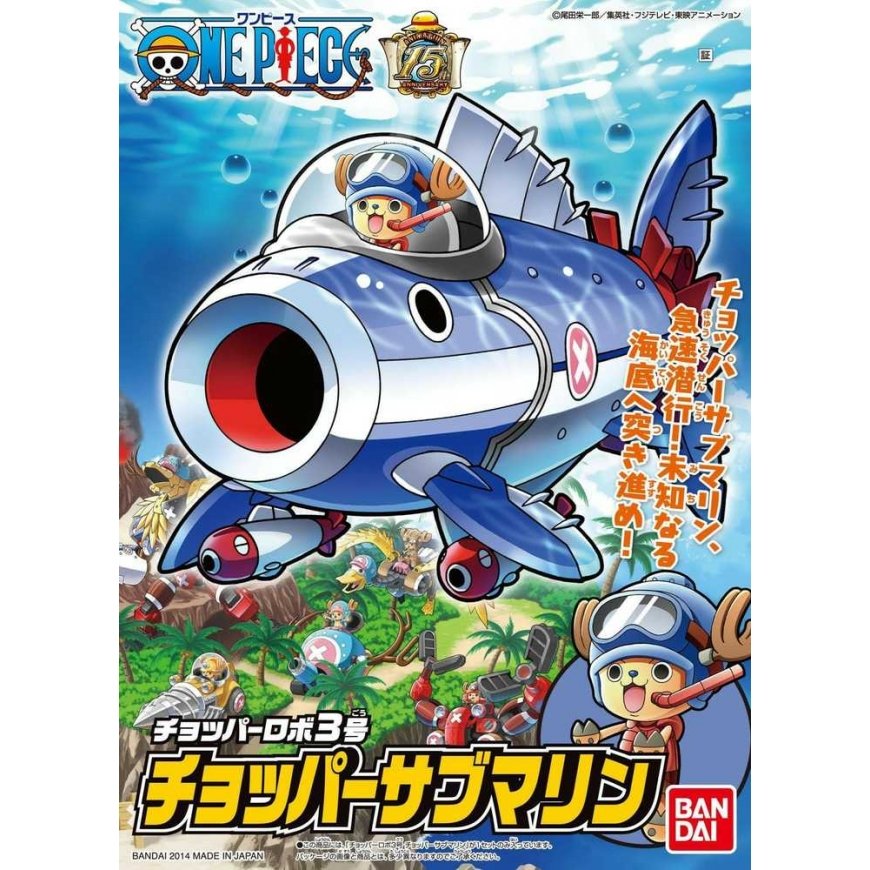 Bandai One Piece - CHOPPER ROBOT3 CHOPPER SUBMARINE – 4