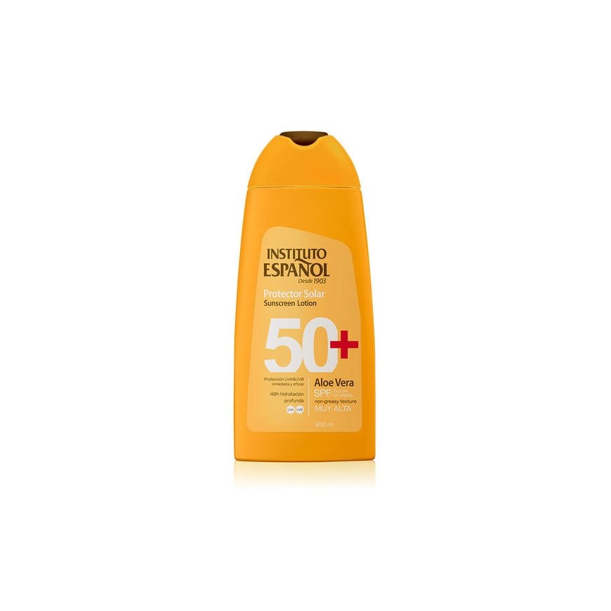 Instituto Español Sunscreen Lotion Aloe Vera Spf50 300ml