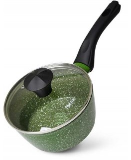Fissman JENNY 16x7.5 cm/1.2 L pot with glass lid (aluminum)