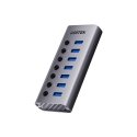 UNITEK H1314A01-EU interface hub USB Type-C 5000 Mbit/s Grey UNITEK H1314A01-EU interface hub USB Type-C 5000 Mbit/s Grey