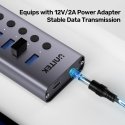 UNITEK H1314A01-EU interfeisa centrmezgls USB Veids-C 5000 Mbit/s Pelēks UNITEK H1314A01-EU interfeisa centrmezgls USB Veids-C 5000 Mbit/s Pelēks