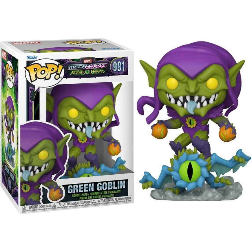 FUNKO POP! Vinilinė figūrėlė: Monster Hunters- Žalias Goblin – 4