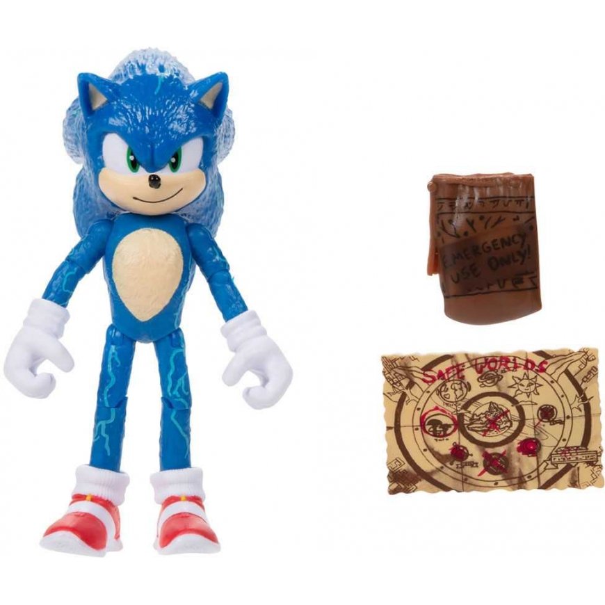 Jakks Pacific Sonic 2 wave 2 lajitelma figuuri 10cm – 3