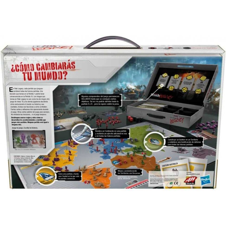 Hasbro Spanish Risk Legacy board game – 3
