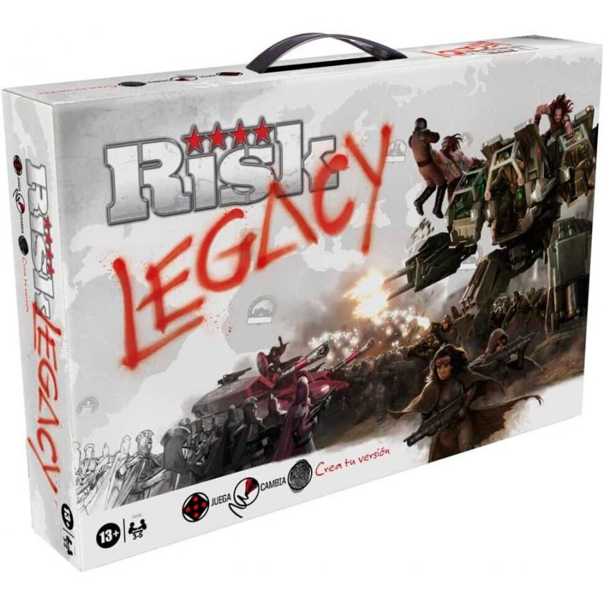 Hasbro Spanish Risk Legacy board game – 5