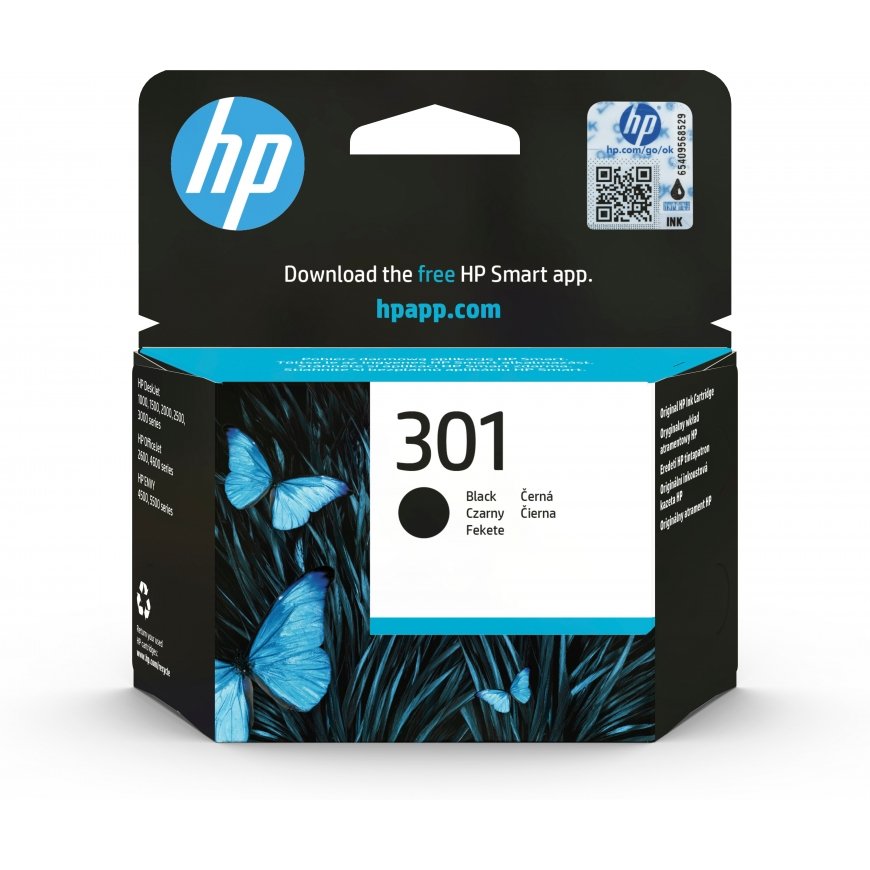 HP Poly HP 301 Black Original