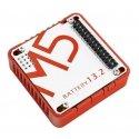 M5Stack M120 projektavimo plokštės priedas Baterija Raudona, Balta M5Stack M120 projektavimo plokštės priedas Baterija Raudona, Balta
