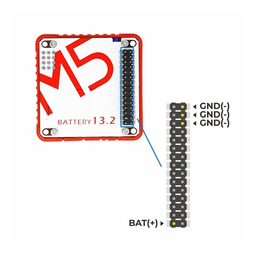 M5Stack M120 development board accessory Battery Red, White – 4