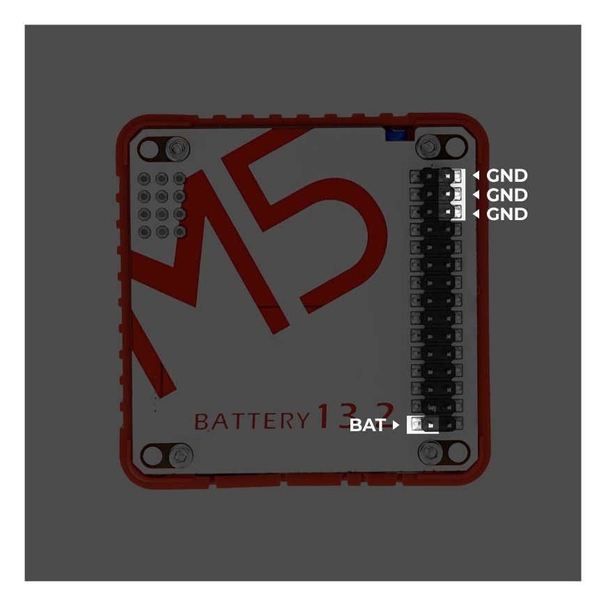 M5Stack M120 аксессуар к плате разработчика Аккумулятор Красный, Белый – 5