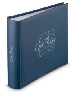 Hama Good Things nuotraukų albumas Mėlyna 200 lapai 10 x 15 Knyginis įrišimas