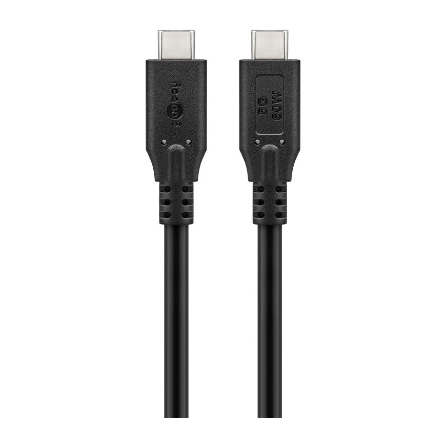 Goobay 74727 USB cable USB 3.2 Gen 1 (3.1 Gen 1) 1.5 m USB C Black – 2