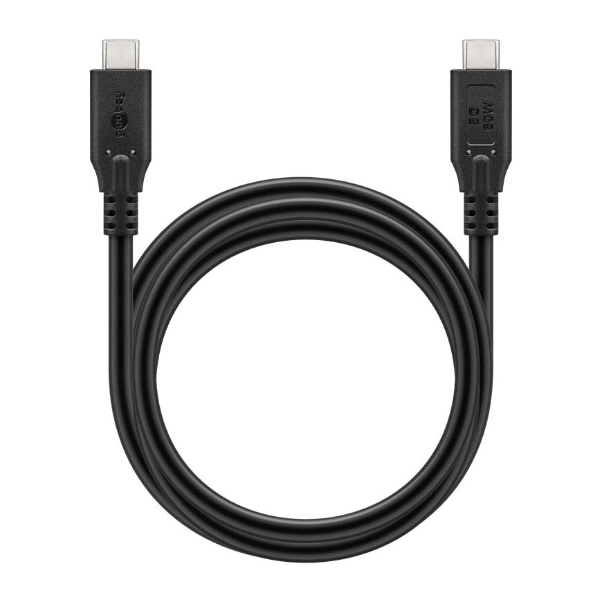 Goobay 74727 USB cable USB 3.2 Gen 1 (3.1 Gen 1) 1.5 m USB C Black – 4