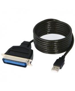 PremiumCord KUPRINT параллельный кабель Черный 1,5 m