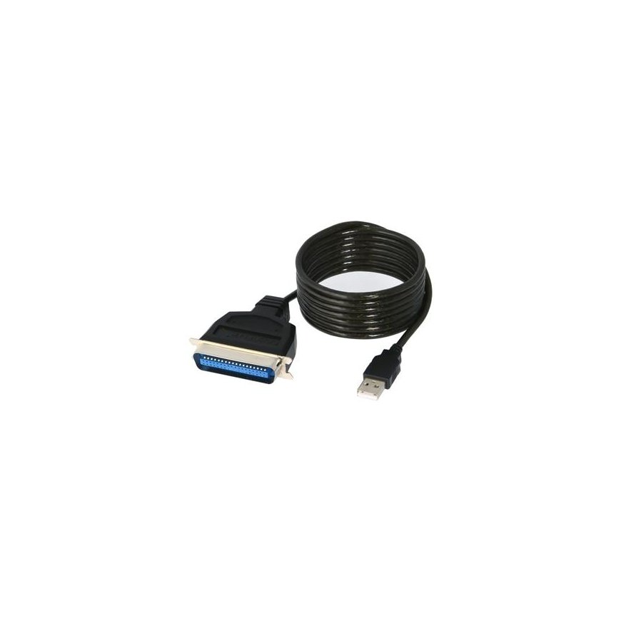 PremiumCord KUPRINT parallel cable Black 1.5 m