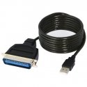 PremiumCord KUPRINT parallel cable Black 1.5 m