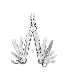 Leatherman Rebar monitoimityökalu Taskukokoinen 17 työkalua Hopea