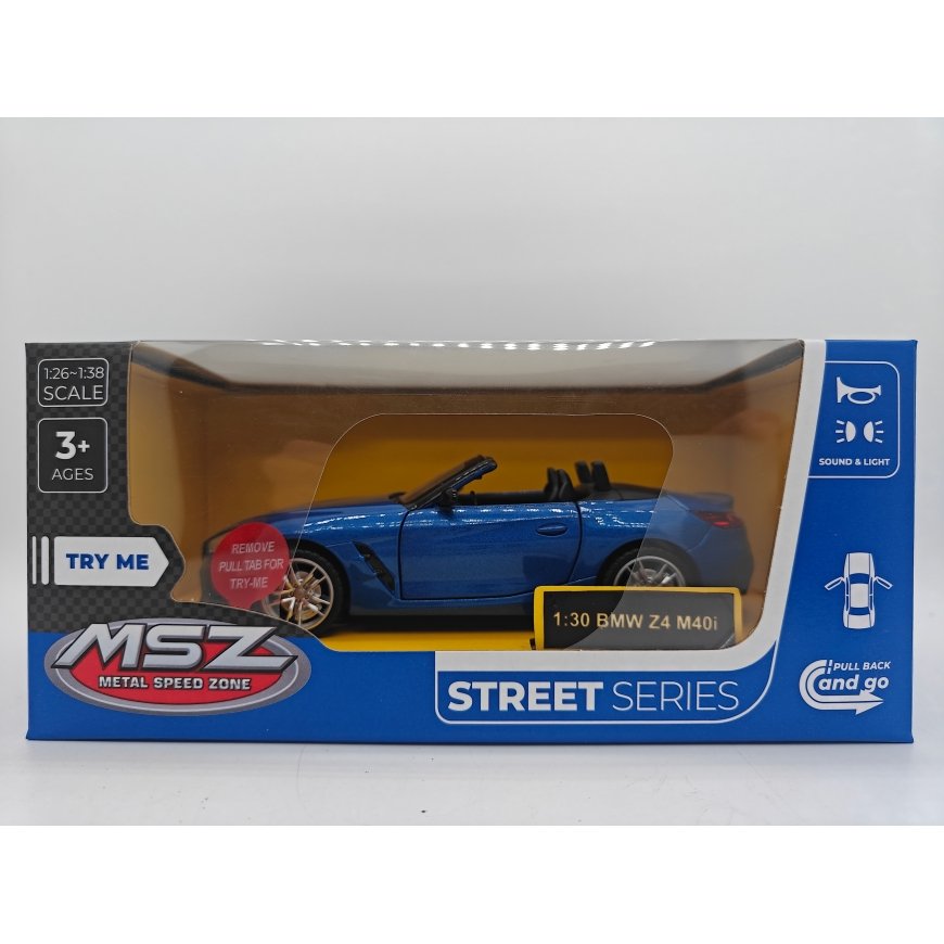 MSZ металлическая модель BMW Z4 M40i 1:30
