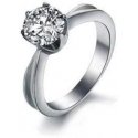 Troli Steel ring with crystal KRS-174 Troli Steel ring with crystal KRS-174