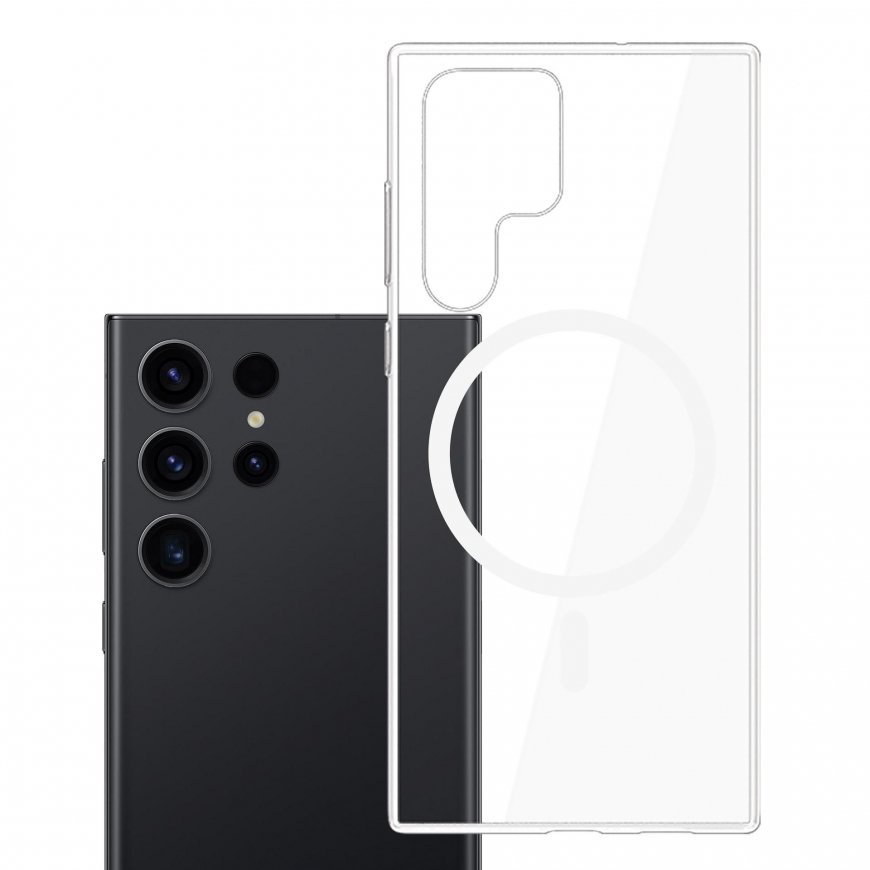 3MK Clear MagCase mobilo telefonu apvalks 17,3 cm (6.8") Aploksne Caurspīdīgs – 3