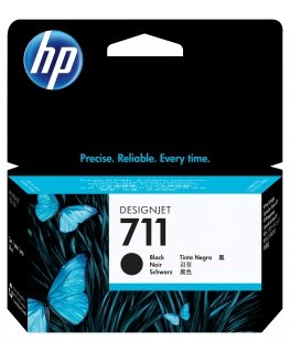 HP 711, Струйный картридж DesignJet, 38 мл, Черный