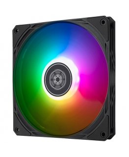 Silverstone SST-AS140B-ARGB Datora dzesēšanas sistēma Datora korpusam Ventilators 14 cm Melns 1 pcs
