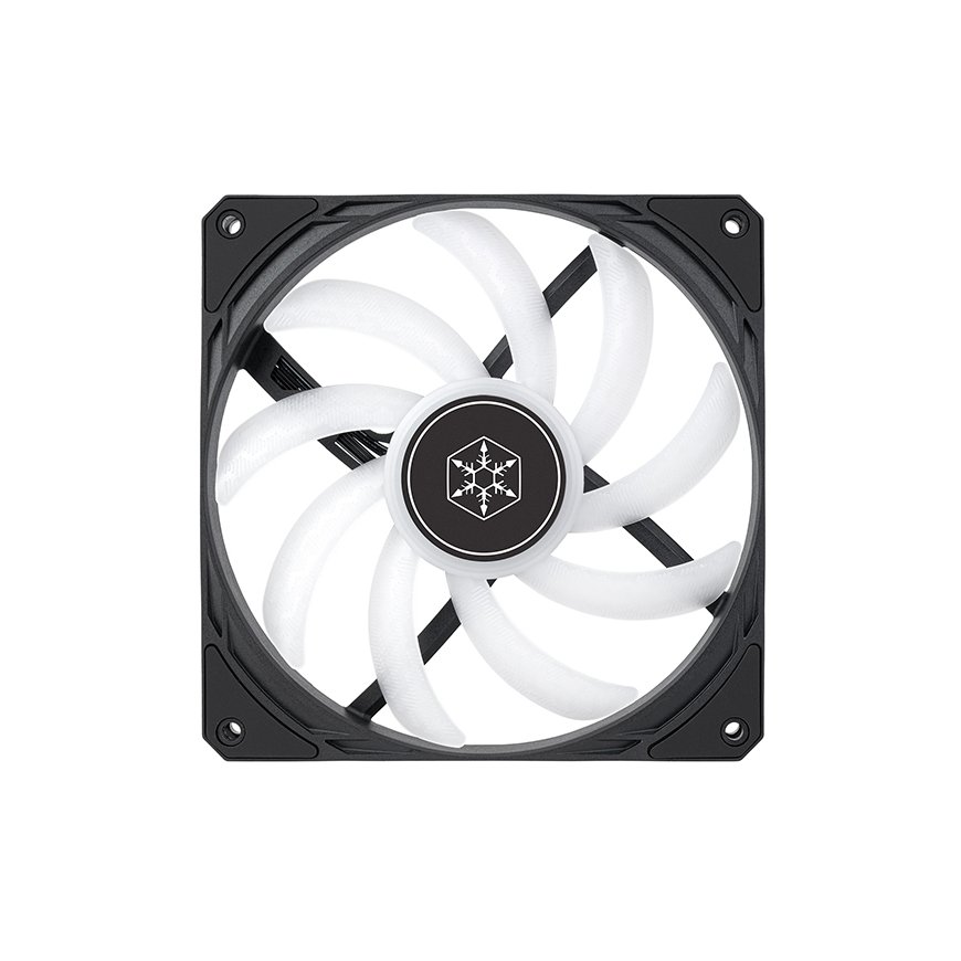 Silverstone SST-AS140B-ARGB система охлаждения компьютера Корпус компьютера Вентилятор 14 cm Черный – 2
