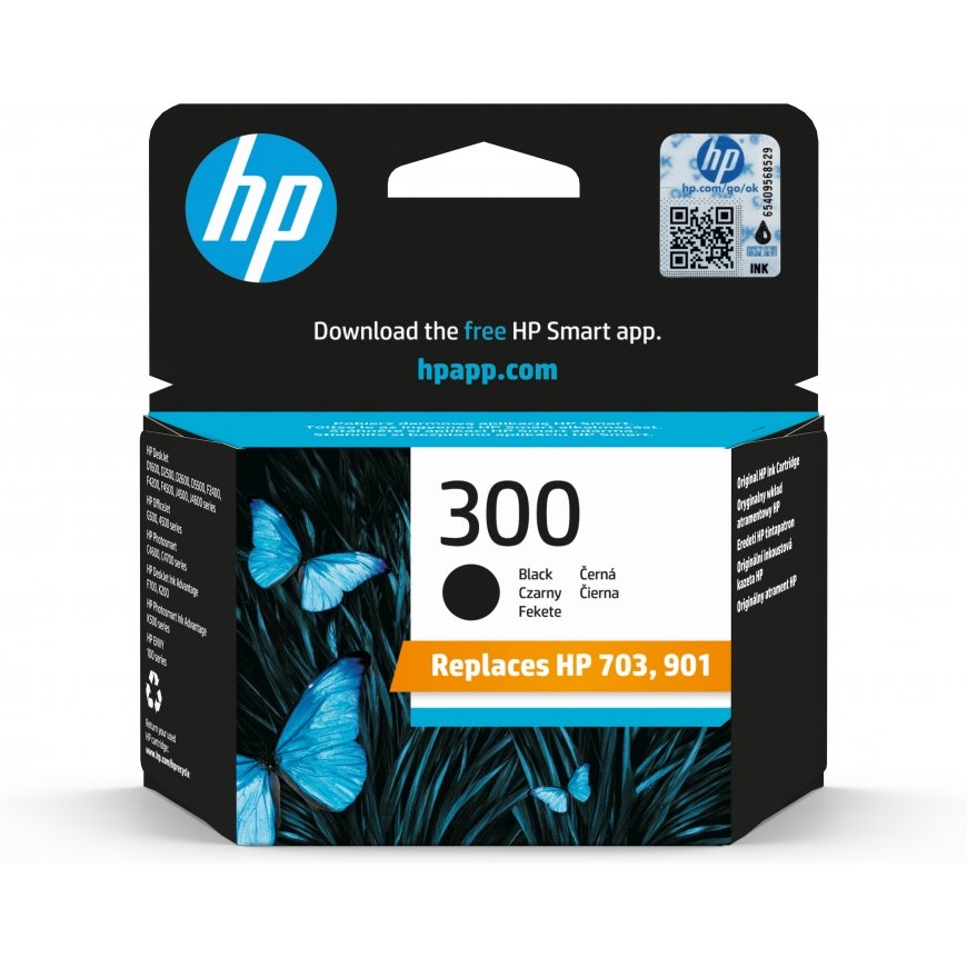 HP Poly HP 300 melnas krāsas