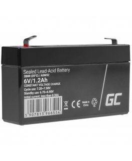 Green Cell AGM52 UPS battery Sealed Lead Acid (VRLA) 6 V 1.2 Ah