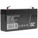 Green Cell AGM52 UPS akumuliatorius Rūgštinis akumuliatorius (VRLA) 6 V 1,2 Ah Green Cell AGM52 UPS akumuliatorius Rūgštinis akumuliatorius (VRLA) 6 V 1,2 Ah