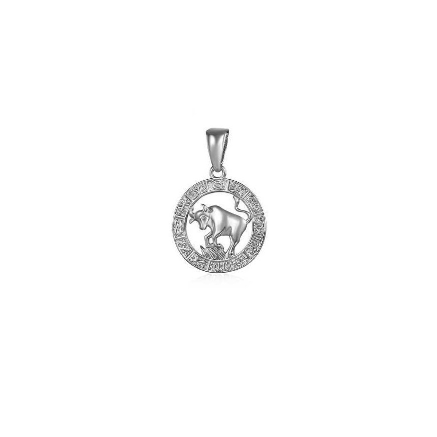 JVD Silver pendant Bull SVLP0713XH200BY