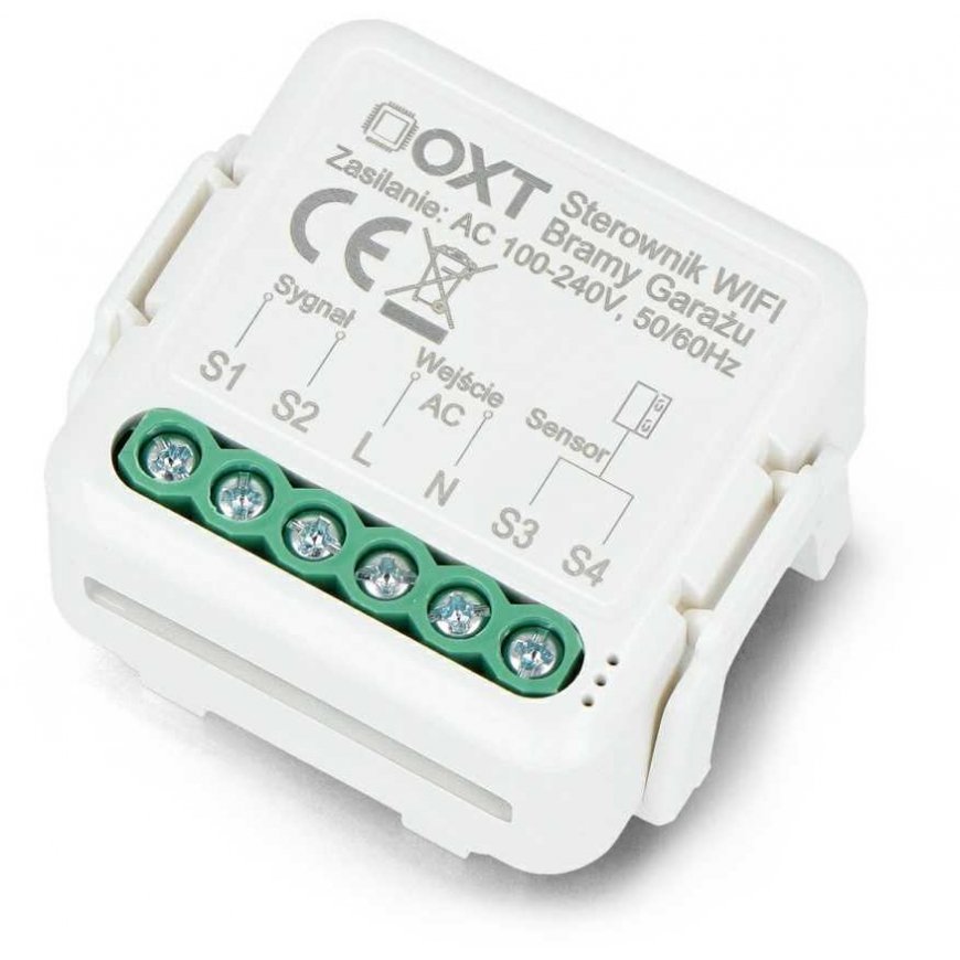 Tuya – WiFi vartų valdiklis su magnetiniu jutikliu – OXT SWT10G