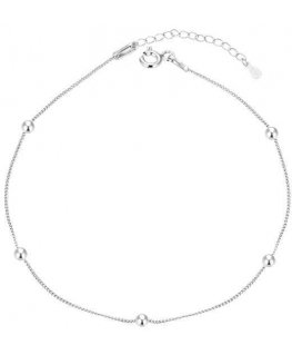 Bennett silver bracelet with beads AGB438N