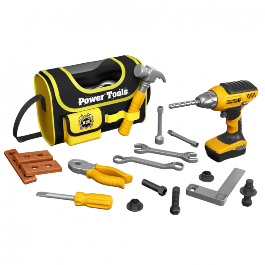 Lean Toys CHILDREN'S TOOL SET WITH DRILL – 2