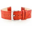 Pacific Leather watch strap - red - 22 mm Pacific Leather watch strap - red - 22 mm