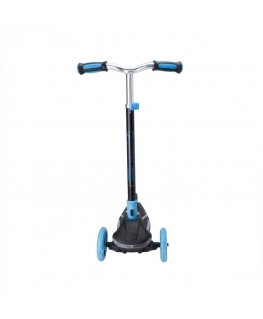 EVO foldable adjustable 3-wheel children's scooter Rainbow Blast mini Cruiser blue glowing deck