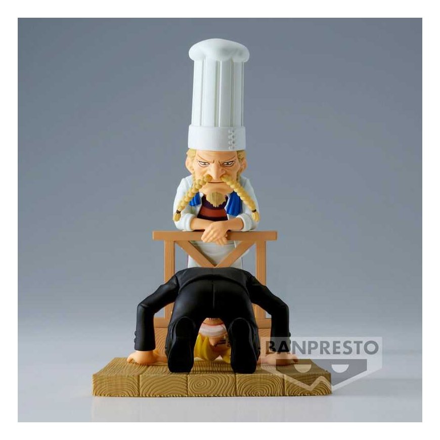 Banpresto One Piece WCF Log Series Sanji & Zeff 2 world collectable figure 8cm – 4