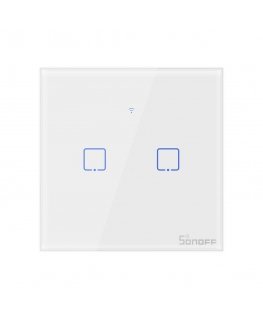Puutetundlik lüliti WiFi + RF 433 Sonoff T1 EU TX (2-osaline)