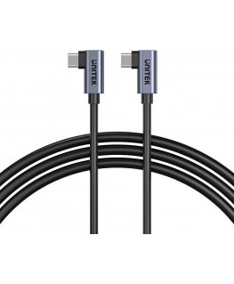 Unitek USB-C to USB-C PD 100W cable dual 90 degrees, 1m