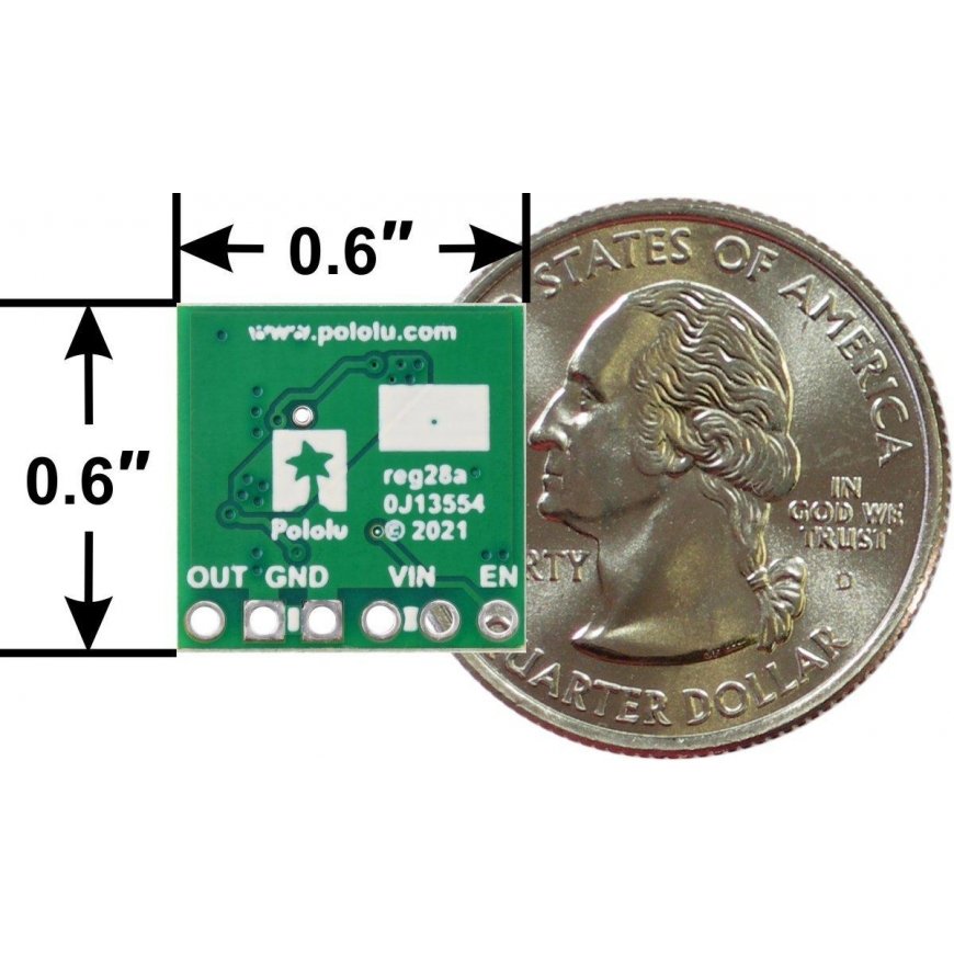 Step-Up įtampos reguliatorius U3V40F9 – 9V, 3.5A – Pololu 4015 – 4