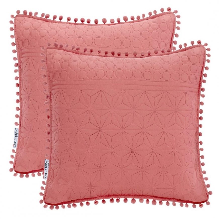 AmeliaHome Decorative pillowcase AH ROSE 45x45*2 – 2