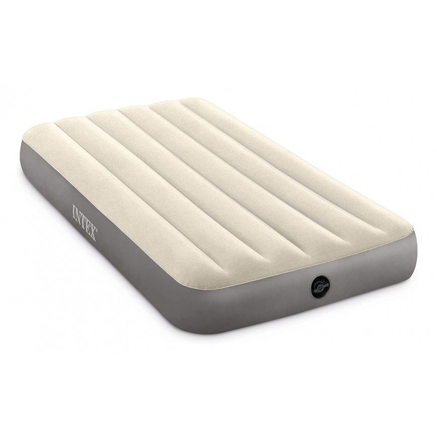 Intex 64101 piepūšamais matracis Vienvietīgs matracis Krēms