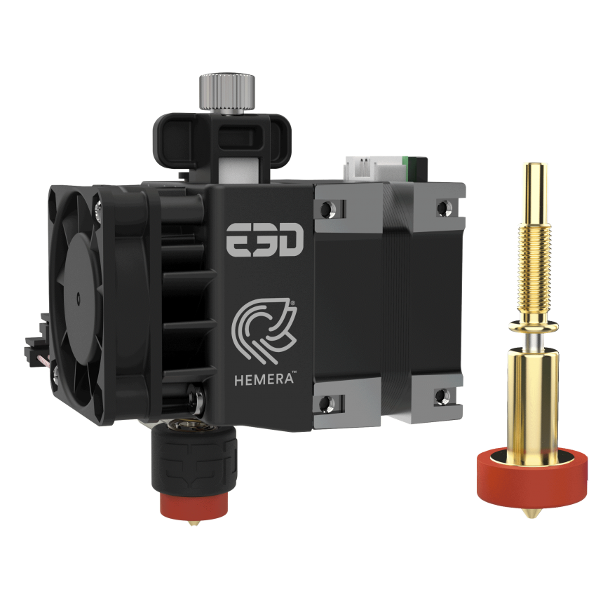 E3D RapidChange Revo Hemera - 1.75mm, 12V single nozzle kit – 2