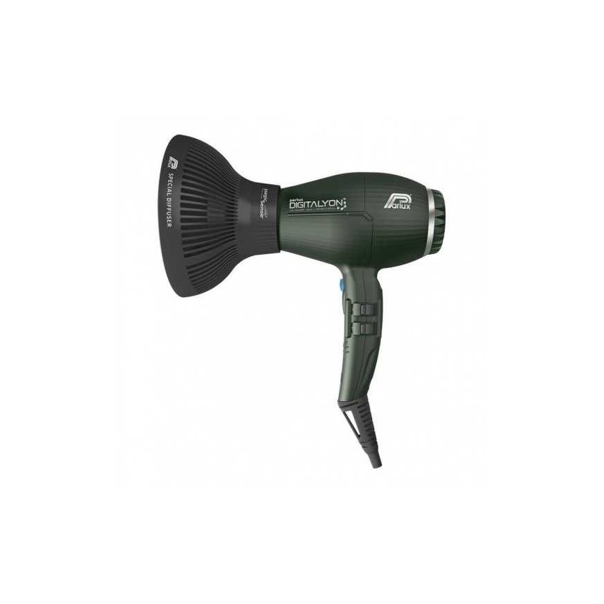 Hair dryer Parlux Digitalyon + MagicSense® diffuser, green – 4