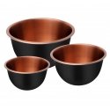 SET OF 3 STEEL BOWLS KLAUSBERG KB-7394 SET OF 3 STEEL BOWLS KLAUSBERG KB-7394