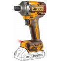Ingco CIRLI2028E cordless impact wrench incl. 2pcs battery and charger