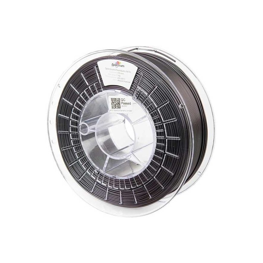 Spectrum Filament Premium PET-G 3D, 1,75 mm, 1000 g, hiiliväri