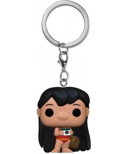 Funko Pocket POP -avaimenperä Disney Lilo ja Stitch Lilo kameralla