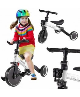 Baby Mix Tricycle Trike Fix Mini 3 in 1 white